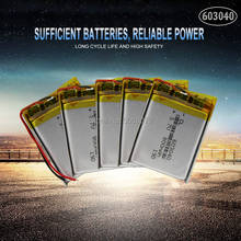 5pcs 603040 Li Ion Polymer 800mah Battery 3.7 V Rechargeable 800mah Lipo Lithium Batteries With Pcb Protection 2024 - buy cheap