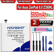 HSABAT 5850mAh C11P1505 Battery For Asus ZenPad 8.0 Z380KL P024 Z380C P022 Z380CX 2024 - buy cheap