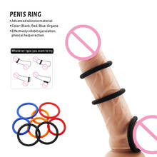 EXVOID, 3 uds, anillo para la erección del pene, Juguetes sexuales para hombres, anillos para alargamiento de pene, cerradura de eyaculación retardante de silicona, tienda sexual, productos para adultos 2024 - compra barato