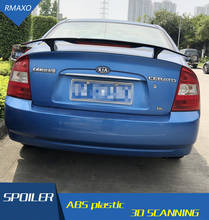 For  Kia CERATO Spoiler 2011-2015 CERATO TF ABS Material Car Rear Wing Primer Color Rear Spoiler For Kia CERATO Spoiler 2024 - buy cheap