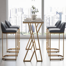 Cadeira esférica de luxo com almofada estilo americano, para restaurante e bar, cadeiras de bar e cozinha 2024 - compre barato