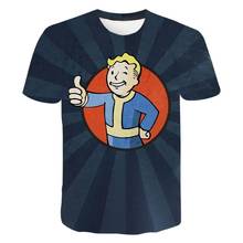 Anime Cartoon Sweatshirts Fallout T Shirts 3D Casual Men Women Children Fashion Streetwear Boy girl Printed T-shirt Cool Top Tee 2024 - buy cheap