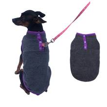 Jaqueta retrô para cachorro de estimação, colete de lã de outono e inverno para cachorro de inverno, quente, sem mangas, camisa para cães pequenos e médios 2024 - compre barato