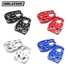 Motorcycle Billet MX Wide Foot Pegs Pedals Rest Footpegs For HONDA CRF1000L CRF 1000L Africa Twin Adventure Sports 2014-2019 2024 - buy cheap