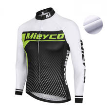 Mieyco-Ropa térmica de Ciclismo para Hombre, Maillot largo de lana, para gimnasio de montaña y carreras, invierno, 2020 2024 - compra barato