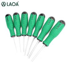 LAOA 7pcs Sets Professional Hexagon Screwdriver Handle Hex Key S2 Hexagon Wrench with Magnetic Screwdrivers 2024 - buy cheap