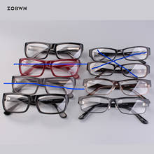 Mix wholesale promotion Men Eyeglasses retro Frames Fashion Brand Classic Business Glasses Frame Myopic Optic Clear Lens Glasses 2024 - buy cheap