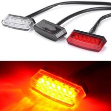 12V Motorcycle Rear Brake LED Tail Stop Light Lamp For Dirt Taillight Rear License Plate Light Accessories Decorative Lamp Emark 2024 - buy cheap