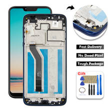 AAA+ Display For Motorola Moto G7 Power XT1955-5 / 6 LCD Display Touch Screen Digitizer Glass Panel Assembly + Frame 2024 - buy cheap