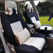 Cubierta Universal de asiento de coche, accesorios para Skoda Octavia RS Fabia Superb Rapid Yeti Spaceback GreenLine Joyste Jeti 2024 - compra barato