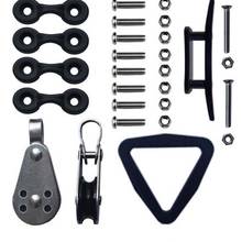 Inflatable Boat Kayak Canoe Anchor Trolley Kit Pulley Cleat Pad Rye Rings 2024 - buy cheap
