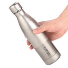 Tiartisan Portable Water Bottle 550/680ml Pure Titanium Sports Coke Bottle Outdoor Travel Hiking BBQ Picnic Drink bottle Ta8374P 2024 - buy cheap