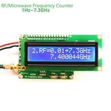 1Hz-7.3GHz HF RF /Microwave frequency counter meter 2.4G 3G 5G 5.8G 6G 7G FOR pulse radio low high frequency HAM Amplifier 2024 - buy cheap