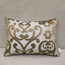 Europe 45" 50"  Embroider Pillowcase luxury/Clusters/Elegant/Flowers/Home/Sofa/Car Decor Cushion 2024 - buy cheap