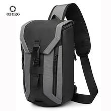 OZUKO Brand 2021 New Men Anti-theft Crossbody Bag 9.7 inch IPAD High Quality Waterproof Male Sling Shoulder Messenger Bag Chest 2024 - buy cheap