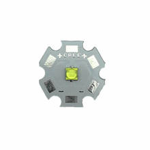 Chip led de alta potência, 5 peças cree xte led1-5w led branco frio 6000-6500k com 20/16/14/12/10/8mm pcb 2024 - compre barato