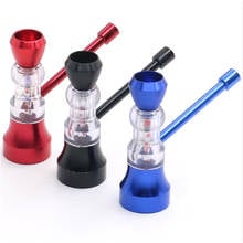 10Pcs Metal Cigarette Pipes Smoking Pipe Tobacco Tube Pipes Pipa Hourglass Shape Herb Filter Smoke Accessories Grinder For Man 2024 - buy cheap