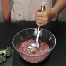 Non-Stick Creative Meatball Maker Spoon Meat Baller With Elliptical Leakage Hole Ball Mold Kitchen Utensil Gadget Meat Tool 2024 - buy cheap
