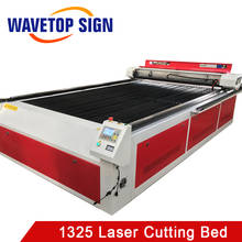 Máquina de cama de corte láser, WT-1325, potencia láser, 130W, tamaño de trabajo 1300mm x 2500mm 2024 - compra barato