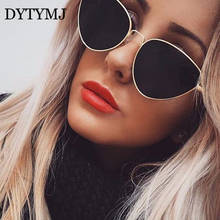 DYTYMJ 2020 Metal Cat Eye Sunglasses Women Vintage Eyeglasses Women/Men Brand Designer Glasses Women Mirror Gafas De Sol Mujer 2024 - buy cheap