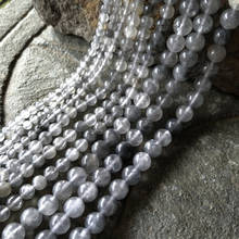 Contas de quartzs 6-12mm, redondas, pedra natural, contas para fazer joias, pulseiras, 15 '', bordado, faça você mesmo, berloque 2024 - compre barato