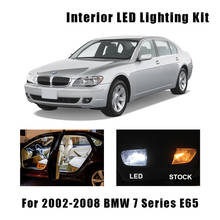 Cúpula de luz LED Canbus para coche, luz de lectura Interior, blanca, 20 bombillas, apta para BMW serie 7 E65 2002-2006 2007 2008, lámpara de licencia de carga para puerta 2024 - compra barato