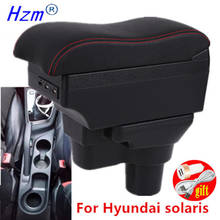 For Hyundai SOLARIS Armrest For Hyundai Solaris 2 Accent Verna Car Armrest box 2017 2018 2019 2020 Storage box car accessories 2024 - buy cheap