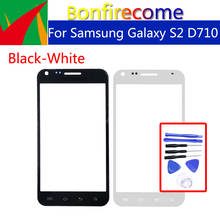 D710 pantalla táctil para Samsung Galaxy S II S2 Epic 4G D710 LCD frontal lente de pantalla táctil de vidrio exterior de reemplazo 4,27" 2024 - compra barato