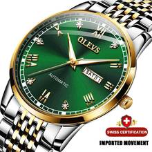 OLEVS Men Mechanical Watch Luxury Automatic Watch Sport Stainless Steel Waterproof Watch MenTop Brand  relogio masculino 6602 2024 - buy cheap