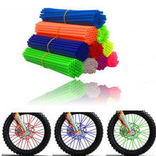 36Pcs 17cm a set Motorcycle Wheel Spoked Protector Wraps Rims Skin Trim Covers Pipe For Motocross Bicycle Bike Cool Accessories 2024 - buy cheap