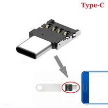 1pc Type-C USB-C Connector Type C USB 3.1 Male to USB Female OTG Adapter Converter For Android Tablet Phone Flash Drive U Disk 2024 - buy cheap