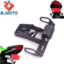 Motorcycle Number License Plate Holder Bracket Frame Tail Tidy Fender Eliminator For Kawasaki Ninja 636 ZX-6R ZX-10R 2008-2020 2024 - buy cheap