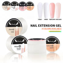 Juego de esmaltes en Gel para uñas, Set de esmaltes en 4 colores, para fototerapia, mate, púrpura, sólido, 15ml 2024 - compra barato