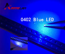 100pcs SMD 0402 0603 0805 2835 3528 1206 5050 5730 3014 4014 Diodo BLUE light emitting diode SMD super bright LED 3V blue 2024 - buy cheap
