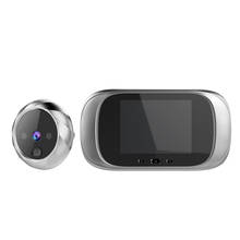 Smart Doorbell Peephole Door Camera Electronic Doorbell Video with 0.3MP Camera LCD Digital Outdoor Viewer 2024 - compre barato