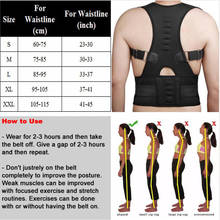 Adjustable Magnetic Posture Corrector Corset Back Brace Back Belt Lumbar Support Straight Corrector for Men Women S-XXL 2024 - buy cheap