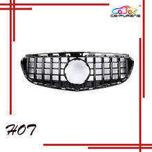 2014-2016 For Mercedes Benz E-class W212 E300L E400L E200 E350 GT Style Front Bumper Racing Grille Avantgarde with Emblem 2024 - buy cheap
