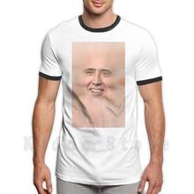 Nicolas Cage T Shirt Diy Big Size 100% Cotton Nicolas Cage Cage Mandy Mandy Movie Color Out Of Space Jiu Jitsu Movie Prisoners 2024 - buy cheap