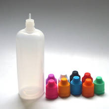 Botella vacía de plástico con tapa a prueba de niños, Gotero para gotas de ojos, PE, 120ml 2024 - compra barato