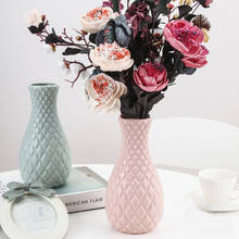 Vasos de origami imitação cerâmica vaso de flores cesta mesa plantas decoração para casa bonsai arranjo de flores recipiente 2024 - compre barato
