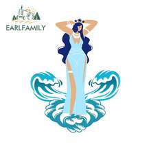 EARLFAMILY 13cm x 10.6cm for Iemanja Goddess of The Sea Cartoon Graphics Bumper Car Stickers Anime Waterproof Decal Car Styling 2024 - buy cheap