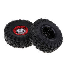 2Pcs Replacement Rubber Tires Tyres 100mm for Wltoys 12428 RC Rock Crawlers 2024 - buy cheap