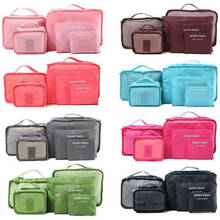 6Pcs Waterproof Travel Storage Bags Clothes Packing Cube Luggage Organizer Pouch 2024 - buy cheap