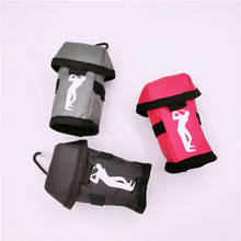 Mini saco de golfe de poliéster, pequeno, sacos de golfe com posição em t, bolso pequeno, artigos esportivos, 4 cores 2024 - compre barato