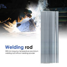 10/20/30/50PCs Aluminum Welding Brazing Rod Need Solders Powder 1.6/2mm Low Temperature Wire FluxCored сварка флюс для пайки при 2024 - buy cheap