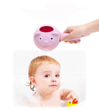 1PC Baby Cartoon Bathing Cup Newborn Kid Shower Shampoo Cup Bailer Baby Kids Shower Water Spoon Bath Wash Cups For 3 Colors 2024 - buy cheap