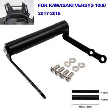 For Kawasaki Versys 1000 VERSYS1000 2017 2018 Motorcycle Steel GPS Navigation Bracket Mobile Phone Mounting bracket 12mm /22mm 2024 - buy cheap