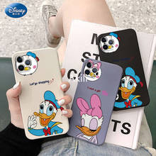 2021 disney donald daisy para iphone 7/8 plus xr xs max 11/12pro max 12mini kawayi coupe telefone caso 2024 - compre barato