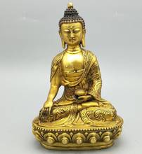 Estatua de cobre de Kaiguang, producto nuevo, estatua de Buda de cobre puro, estatua de sakyamu, Sakyamuni, Amitabha, Buda farmacéutico, Nepal I 2024 - compra barato