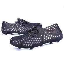 Taobo-novos sapatos masculinos para praia, sapatos leves, respiráveis, sem cadarço, para o ar livre 2024 - compre barato